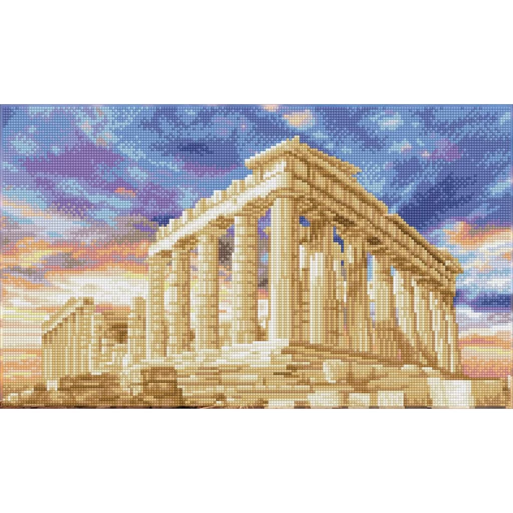 Discount ๐ Diamond Dotz® Intermediate Parthenon Temple, Acropolis, Athens, Greece Diamond Art Painting Kit โญ 1 Discount ๐ Diamond Dotz® Intermediate Parthenon Temple, Acropolis, Athens, Greece Diamond Art Painting Kit โญ