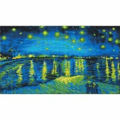Cheapest ๐ Diamond Dotz® Intermediate Starry Night Over the Rhone Diamond Art Painting Kit ๐