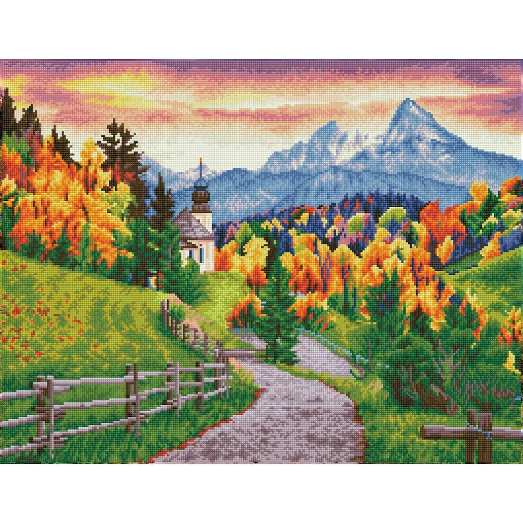 Best deal ๐ Diamond Dotz® Intermediate Maria Gern Church, Bavaria Diamond Art Painting Kit โญ 2 Best deal ๐ Diamond Dotz® Intermediate Maria Gern Church, Bavaria Diamond Art Painting Kit โญ - Image 2