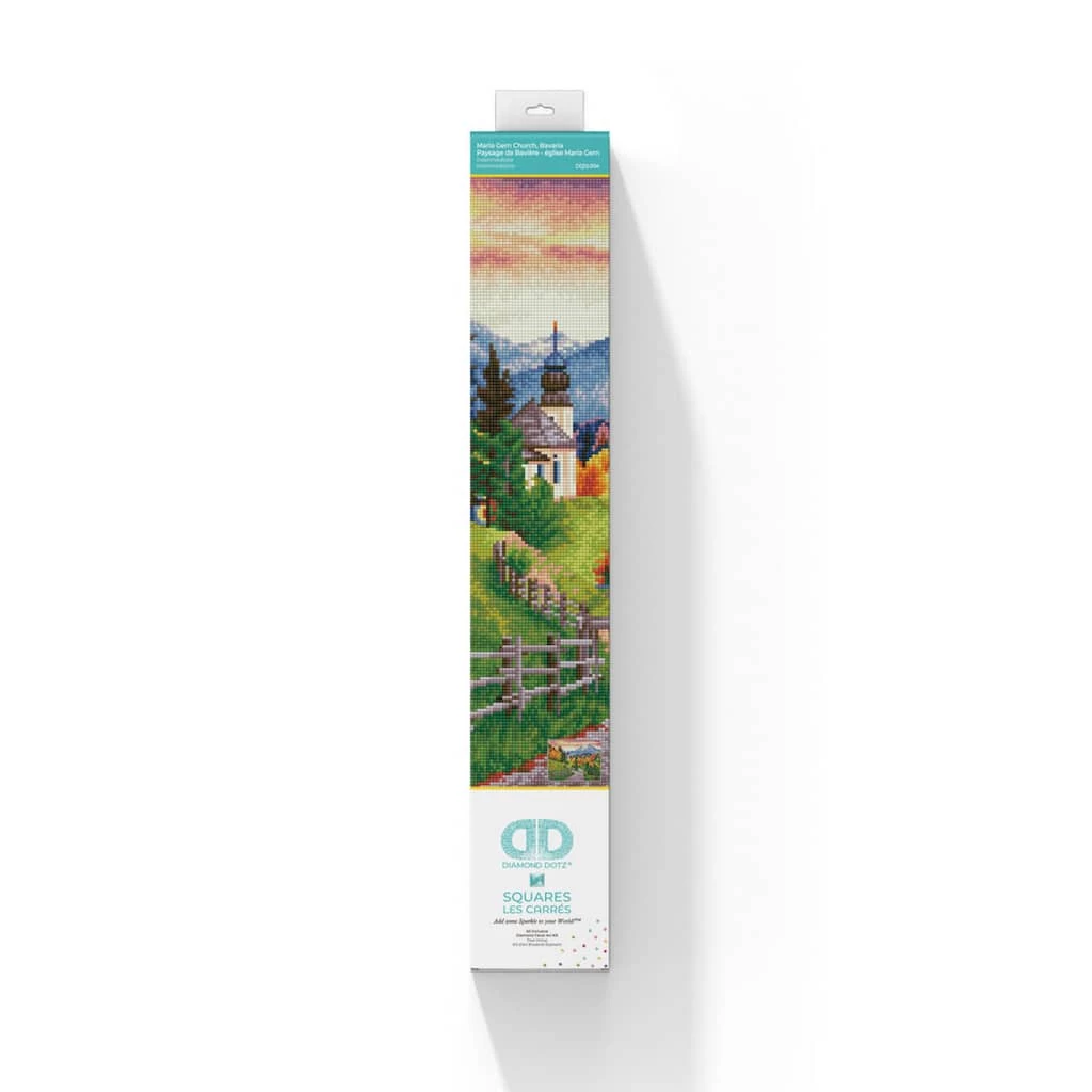 Best deal ๐ Diamond Dotz® Intermediate Maria Gern Church, Bavaria Diamond Art Painting Kit โญ 3 Best deal ๐ Diamond Dotz® Intermediate Maria Gern Church, Bavaria Diamond Art Painting Kit โญ - Image 3